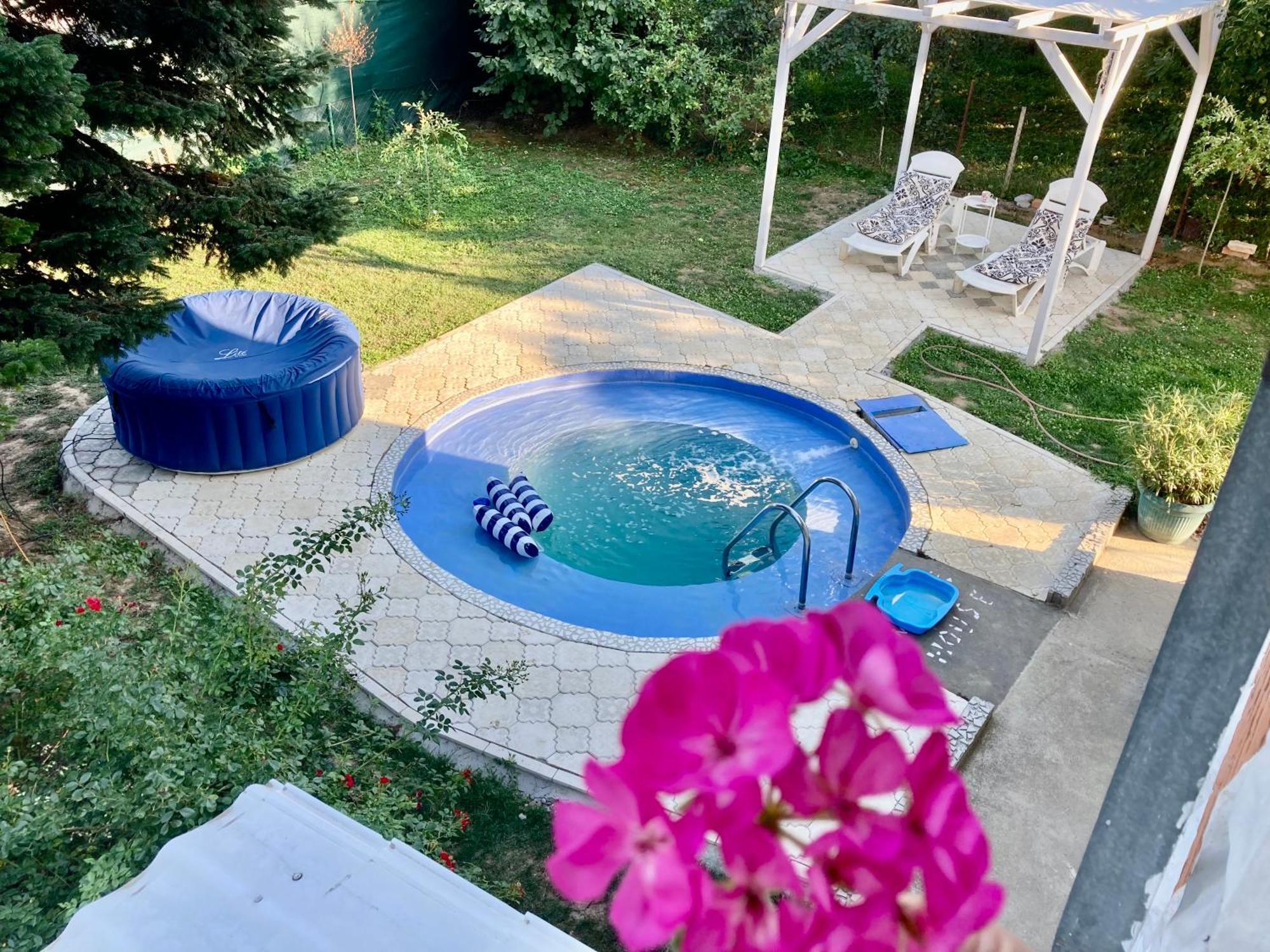 White House With Sauna And Jacuzzi Нови Сад Екстериор снимка
